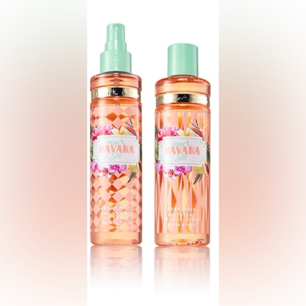 Avon Mark Havana Sol Body Wash & Body Spray